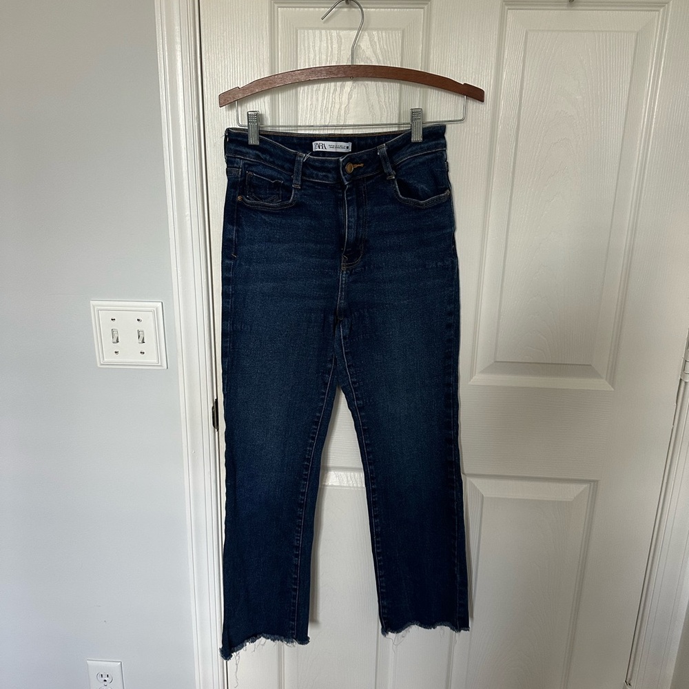 Women's Dark Blue Jeans